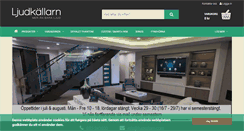 Desktop Screenshot of ljudkallarn.com